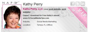 NAPW VIP Pic Kathy Perry - NAPW VIP Professional Woman of the Year