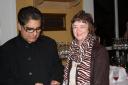 Kathy with Deepak Chopra