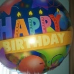 Kathy Perry Birthday Balloon