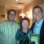 Kathy with Nick and Omar