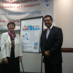Kathy Perry at Philippine American Chamber of Commerce meeting