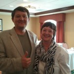 Kathy Perry with Dan Stojadinovic